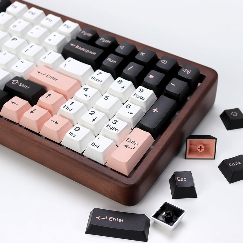 KBDiy Olivia Female keycaps PBT Double Shot Keycap Set,174 Keys Pink Keycaps 60 Percent Cherry Profile Keycap for 61/64/68/84/87/100/104/108 Mechanical Keyboard - Image 5